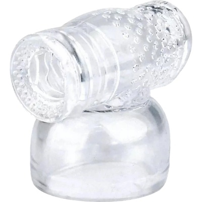 SuperLove Massage Wand Masturbator Attachment Transparent