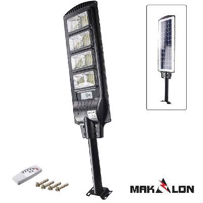 Лампа соларна, сензорна, 10Ah, LED320, 5000lm, 6500K, Makalon 729921 (729921)