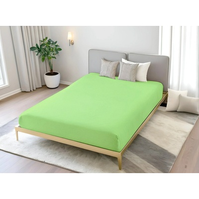 Áčko Plachta Froté Premium limetka 90x200