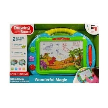LEAN Toys Magnetic Drawing Board with Stamps