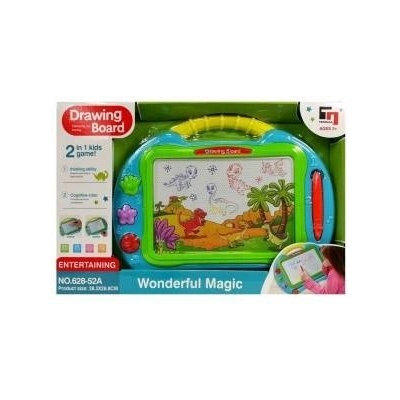 LEAN Toys Magnetic Drawing Board with Stamps