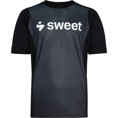 Sweet Protection Мъжка фланелка с къс ръкав за колоездене Sweet Protection Hunter II Trail T-Shirt Cycling jersey - Black - размер M (056-4026-0112)