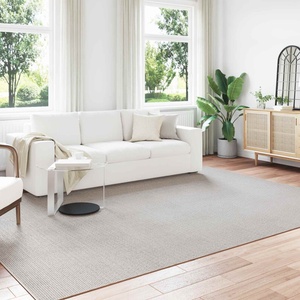 vidaXL Килим за вътрешно помещение LUGO Кремаво 340 x 240 см Полиестер (42022680)