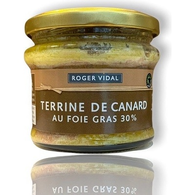 Francúzsko Kačacia terina s 30% foie gras 180 g