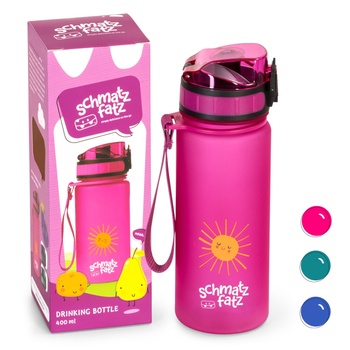 Image 1 of Klarstein Wakaba, бутилка за пиене, 400 ml, Tritan, без BPA (8071B-prplsun) (8071B-prplsun)