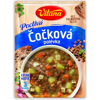 Vitana Poctivá Čočková polévka 122 g
