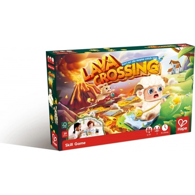 Hape Настолна игра 2 в 1 Hape - Премини лавата (H4323)