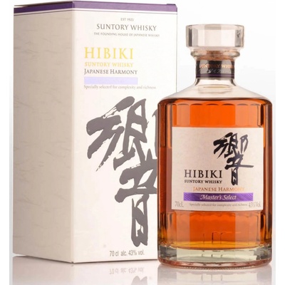 Suntory Hibiki Harmony Master´s Select 43% 0,7 l (kartón)