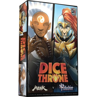 Roxley Games Dice Throne: Season One Rerolled Monk vs. Paladin