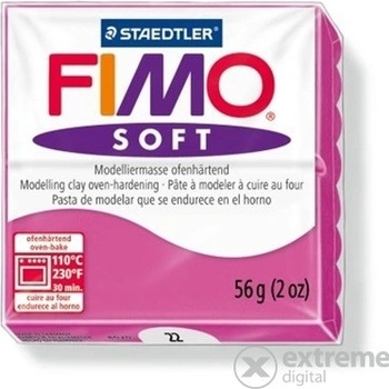 Fimo Soft Modelovacia hmota 57 g polymérová malina