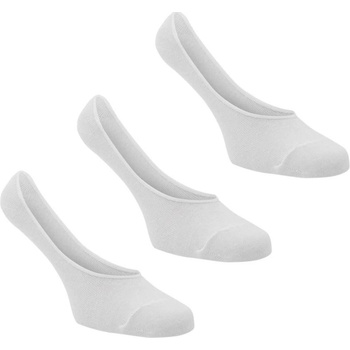 Giorgio Invisible Socks 3 Pack White Junior