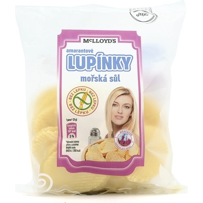 Cibi Amarantové lupienky morská soľ 65g