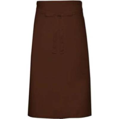 Link Kitchen Wear Kuchařská zástěra Xl X1000 Brown Pantone 476 70x120cm