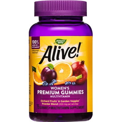 Nature's Way Alive Women's Premium Gummies, 75 таблетки, Nature's Way (15897)