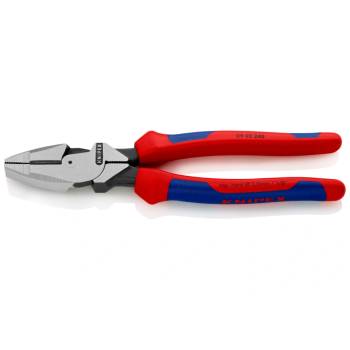 KNIPEX Комбинирани клещи Lineman, синьо-червена ръкохватка 240мм, (K0902240)