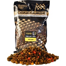 Benzar Mix Mikro Pelety Concourse Twister Pellet Mix 800g 2 a 4mm Chili Squid