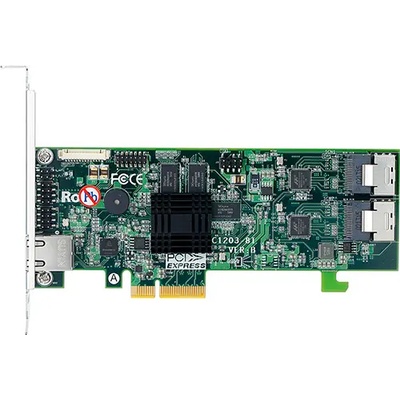 ARECA ARC-1203-8i 8port internal SATA 6G RAID /2xSFF-8087/, ARM 1066MHz processor, 512 MB ECC RAM, PCIe 2.0 x4, RAID 0, 1, 1E, 10, 3, 5, 6, 30, 50, 60, (ARC-1203-8I)