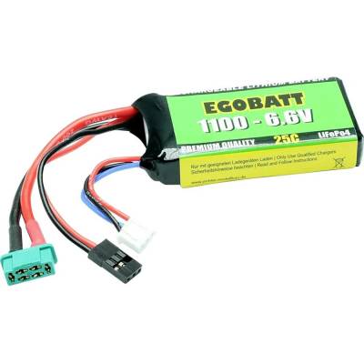 Pichler Modellbau 15143 akupack LiFe (modelářství), 6.6 V, 1100 mAh, články 2, 25 C, Softcase, JR, MPX – Zbozi.Blesk.cz