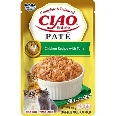 Churu Cat Entrée Paté Chicken Recipe with Tuna 40 g