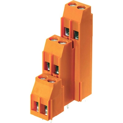 Weidmüller 1979140000 trojposchodovej svorky 4 mm² Pólov 36 oranžová 10 ks