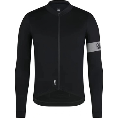 Rapha Pro Team Long Sleeve Midweight Jersey II black/white pánsky
