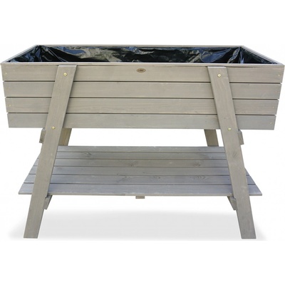 HABAU Vyvýšený záhon Alina, 115 x 45 x 89,5 cm, sivý 100343151