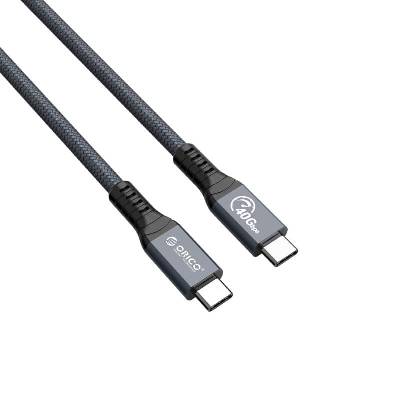ORICO Thunderbolt 4 Cable - USB-C към USB-C кабел с Thunderbolt 4 (200 см) (тъмносив)