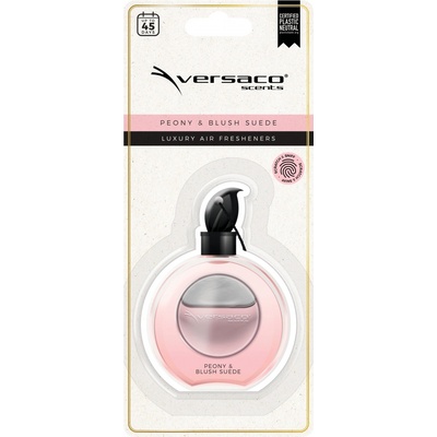 Versaco Scents HANGING DIFFUSER Peony/Blush suede