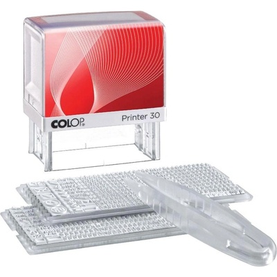 Colop Печат Printer 30/2 Set, самонареждащ се, 18 x 47 mm, с (1085120428)