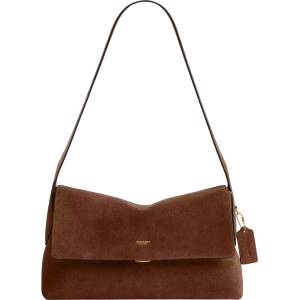 Coach Дамска чанта Coach Chelsea Shoulder Bag 30, Кафява (CDS59-SUEDEBROWN)