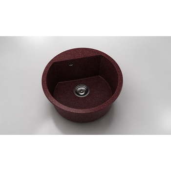 Image 1 of FAT Кръгла мивка Vanguard 223, Granicite, 100 Bordo, с включен сифон