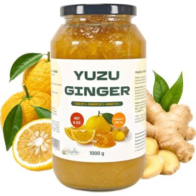 Yuzu Yuzu Yuzu Tea Zázvor 1000 g