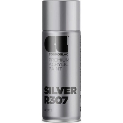 Cosmoslac R307 akrylový sprej 400 ml strieborná