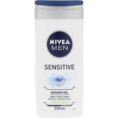 Nivea Men Sensitive душ гел за чувствителна кожа 250 ml за мъже