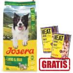 Josera Adult Агнешко и ориз 12, 5кг + 2 х 400 г БЕЗПЛАТНО