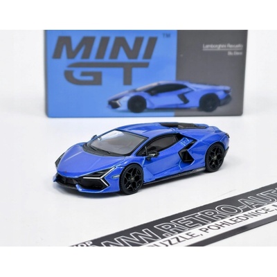 Mini GT Lamborghini Revuelto 2024 blue 1:64
