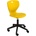 RFG Ученически стол RFG Maxima Move Black, полипропилен, до 120 kg, жълт
