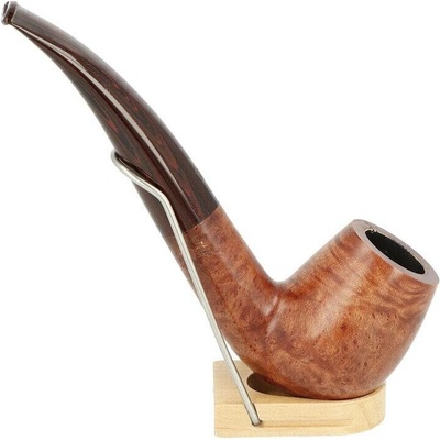 MonteBello Bent Billiard hnědá hladká filtr 9mm