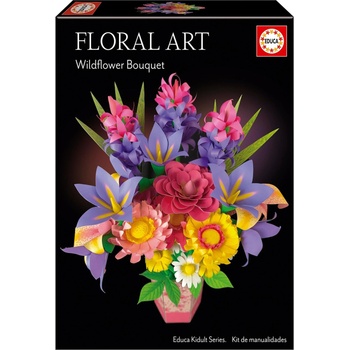 Educa 3D пъзел Educa - Букет от диви цветя (EDU20141)
