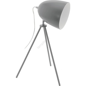 EGLO 33094 - Настолна лампа DUNDEE 1xE27/60W/230V сива (EG33094)