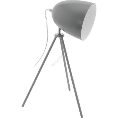 EGLO 33094 - Настолна лампа DUNDEE 1xE27/60W/230V сива (EG33094)