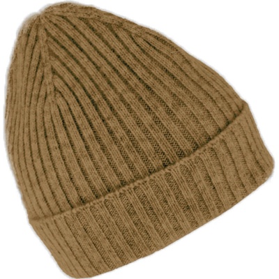 Fiebig Headwear since 1903 Kašmírová koňaková unisex čepice