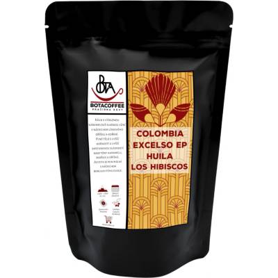 BotaCoffee Colombia Excelso EP Huila Los Hibiscos 2024 Velmi hrubě mletá french press 250 g