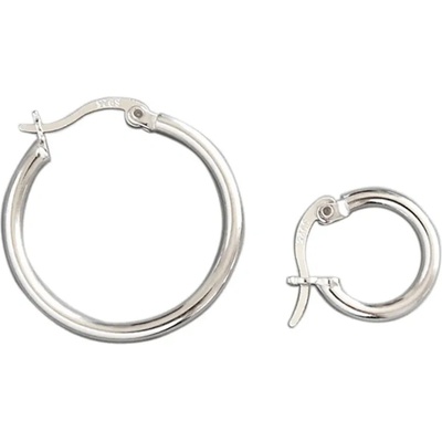 Majya Strieborné náušnice SANDRA 13 mm 10496