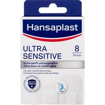 Hansaplast SILICONE SOFT ULTRA SENSITIVE náplasť 8 ks