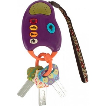 Image 1 of Battat - Забавни ключове със звук и светлина - лилави