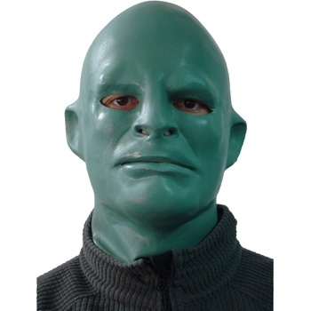 Maska Fantomas zelený deluxe