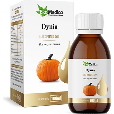Ekamedica Студено пресовано масло от тиквено семе 100 ml | Ekamedica (000701 EK)