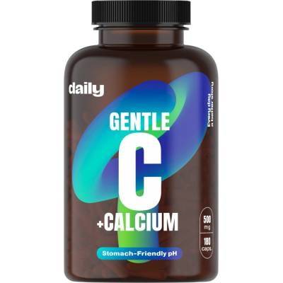 Daily Šetrný vitamín C + vápnik 180 kapsúl