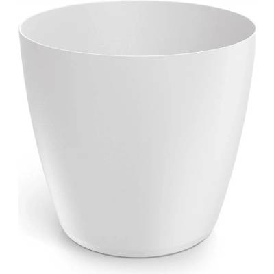 Prosperplast Květináč plast bílý 34 x 34 x 31,2 cm